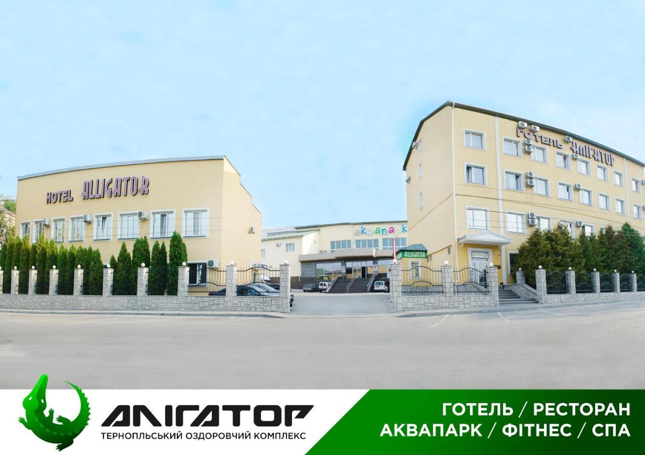 Hotel Aquapark Alligator Ternopil Exterior foto
