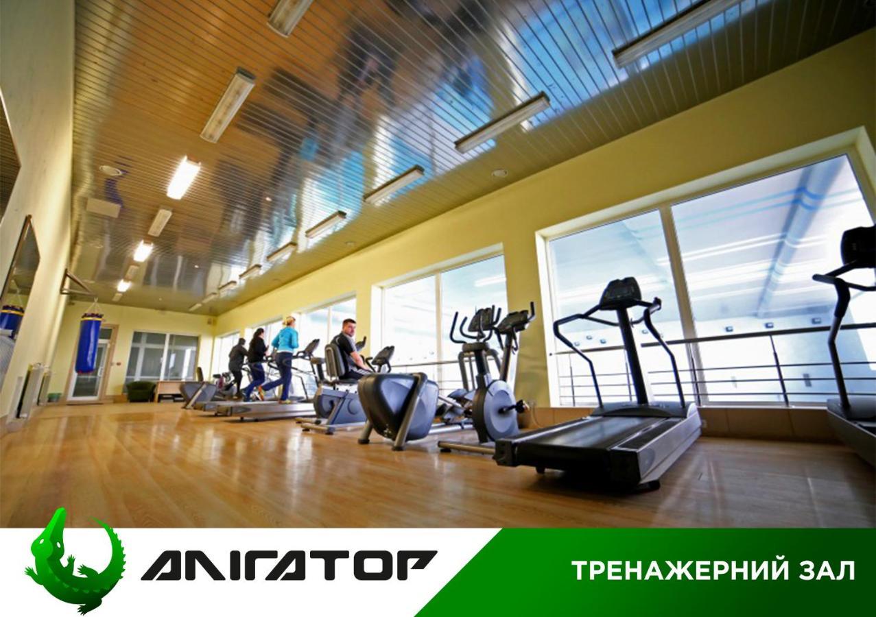 Hotel Aquapark Alligator Ternopil Exterior foto